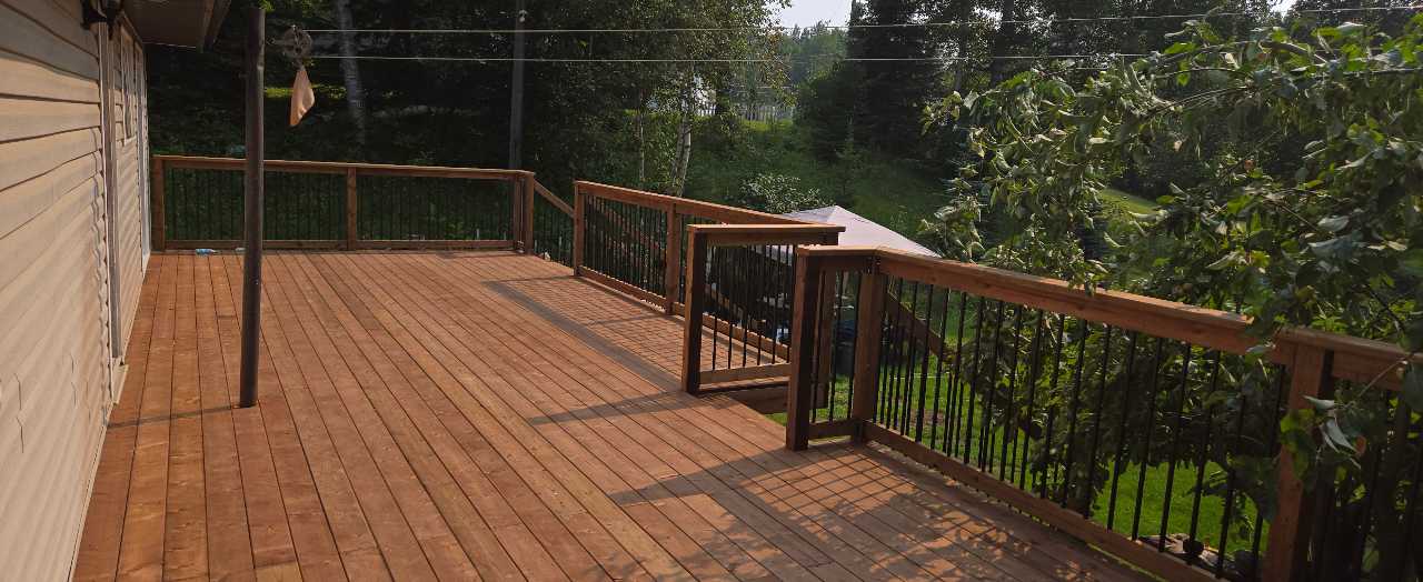Integrated hardscaping and outdoor living