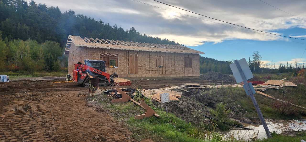 Full substructure and framing progress