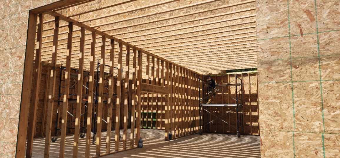 Residential teardown and framing prep