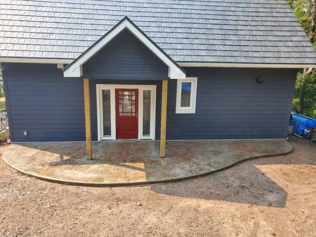 Decorated Stamped Concrete in Thunder Bay